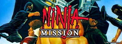 Ninja Mission - Arcade - Marquee Image