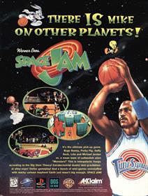 Space Jam - Advertisement Flyer - Front Image
