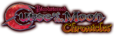 Bloodstained: Curse of the Moon Chronicles - Clear Logo Image