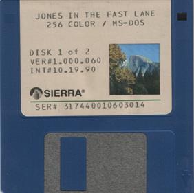 Jones in the Fast Lane - Disc Image