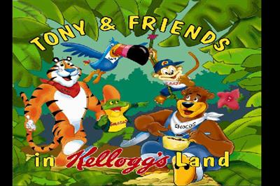 Tony & Friends in Kellogg's Land - Screenshot - Game Title Image