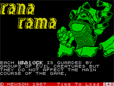 Rana Rama - Screenshot - Game Title Image