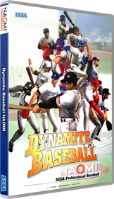 Dynamite Baseball NAOMI - Box - 3D Image