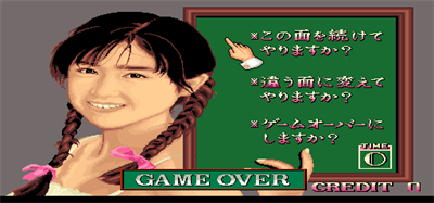 Dragon Punch - Screenshot - Game Over Image