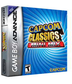 Capcom Classics: Mini Mix - Box - 3D Image