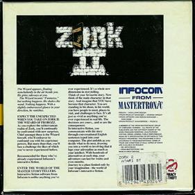 Zork II - Box - Back Image