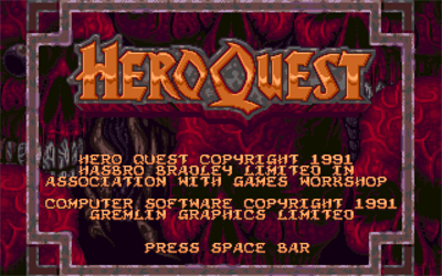 HeroQuest: Return of the Witch Lord - Screenshot - Game Title Image