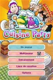 Cuisine Party - Screenshot - Game Title Image