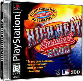 High Heat Baseball 2000 - Box - 3D Image