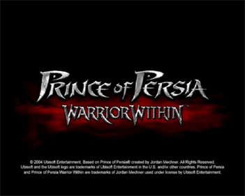 Prince of Persia: Warrior Within - Screenshot - Game Title Image