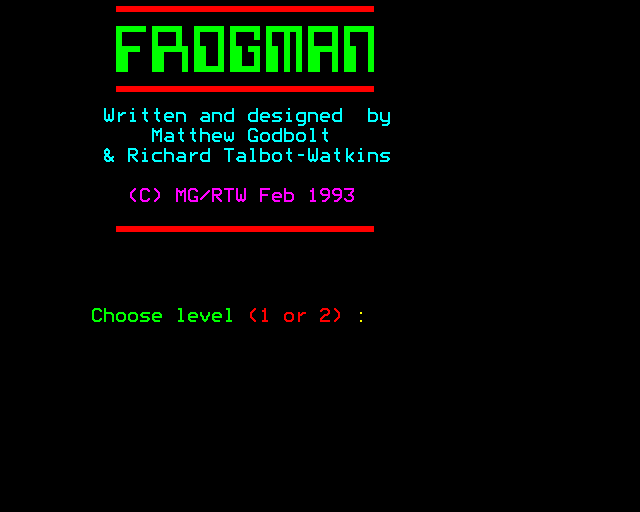 Frogman