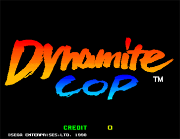 Dynamite Cop! - Screenshot - Game Title Image