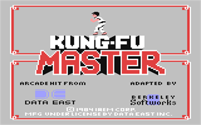 Kung-Fu Master - Screenshot - Game Title Image