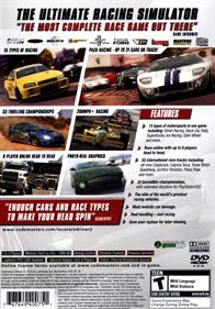 TOCA Race Driver 2 - Box - Back Image