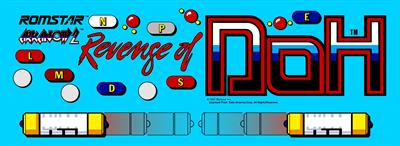 Arkanoid: Revenge of DOH - Arcade - Marquee Image