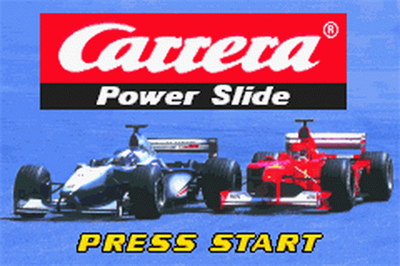 Carrera Power Slide - Screenshot - Game Title Image