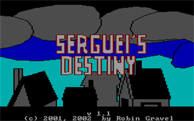 Serguei's Destiny - Screenshot - Game Title Image