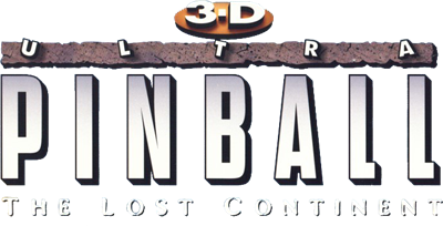 3-D Ultra Pinball: The Lost Continent - Clear Logo Image