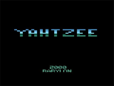Yahtzee - Screenshot - Game Title Image