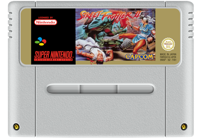 Street Fighter II - Fanart - Cart - Front Image