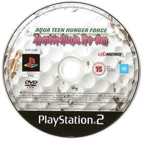 Aqua Teen Hunger Force: Zombie Ninja Pro-Am - Disc Image