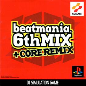 beatmania 6th Mix + Core Remix - Box - Front Image