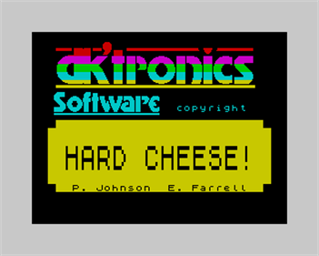 Hard Cheese - Screenshot - Game Title Image