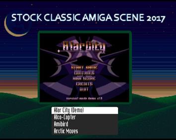 Stock Classic Amiga Scene 2017 - Screenshot - Game Title Image