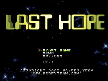 Last Hope - Screenshot - Game Title Image