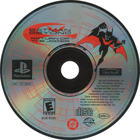 Batman Beyond: Return of the Joker - Disc Image