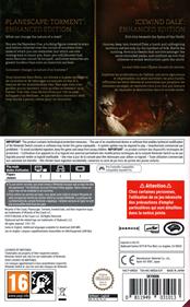 Planescape: Torment and Icewind Dale: Enhanced Editions - Box - Back Image