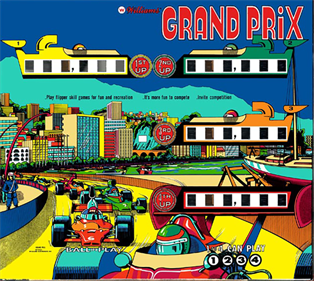 Grand Prix (Williams) - Arcade - Marquee Image