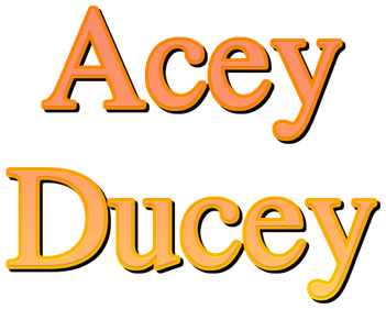 Acey Ducey - Clear Logo Image