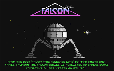 Falcon: The Renegade Lord - Screenshot - Game Title Image