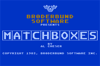 Matchboxes - Screenshot - Game Title Image