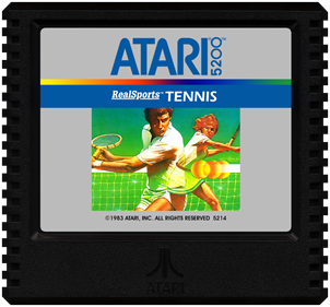 RealSports Tennis - Cart - Front Image
