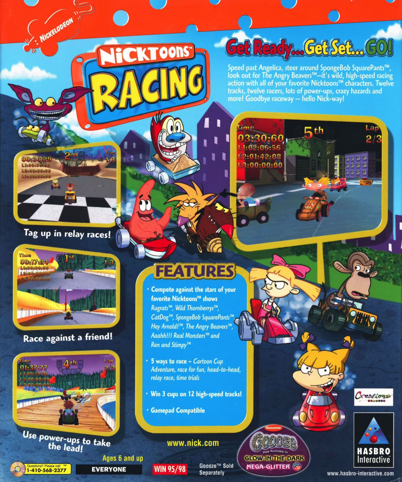 Nicktoons Racing Details Launchbox Games Database