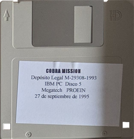 Cobra Mission - Disc Image