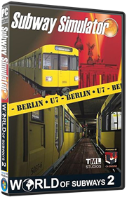 World of Subways 2: Berlin Line 7 - Box - 3D Image