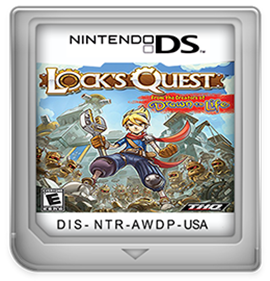 Lock's Quest - Fanart - Cart - Front