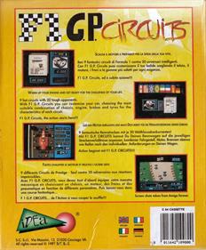 F1 G.P. Circuits - Box - Back Image
