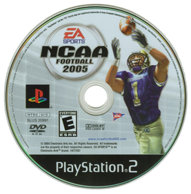 NCAA Football 2005 - Disc Image