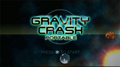 Gravity Crash Portable - Screenshot - Game Title Image