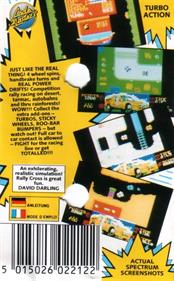 Rally Cross Simulator - Box - Back Image