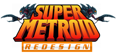 Super Metroid: Redesign - Clear Logo Image