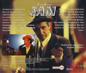 De Zaak van Sam - Box - Back Image