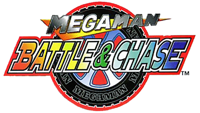 Mega Man Battle & Chase - Clear Logo Image