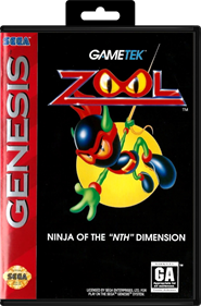 Zool: Ninja of the "Nth" Dimension - Box - Front - Reconstructed Image