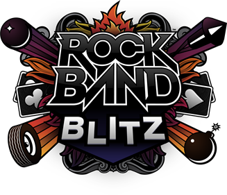 Rock Band Blitz - Clear Logo Image