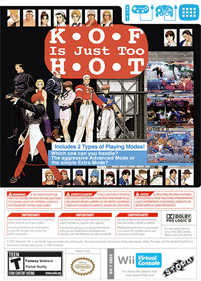 The King of Fighters '97 - Fanart - Box - Back Image